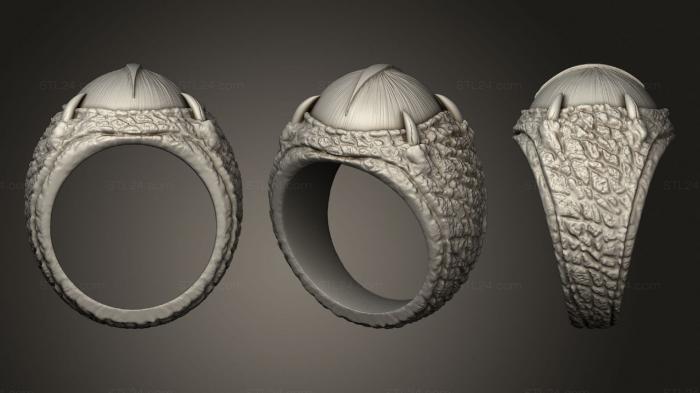 Ювелирные перстни и кольца (Драконьи глаза, JVLRP_0969) 3D модель для ЧПУ станка
