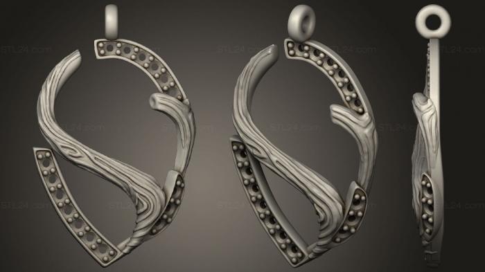 Jewelry rings (dreams pendant 2, JVLRP_0970) 3D models for cnc