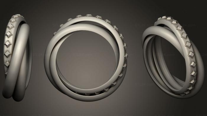 Jewelry rings (Ring of Invisibility, JVLRP_1004) 3D models for cnc