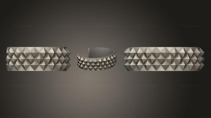 Ювелирные перстни и кольца (Браслет из Камня, JVLRP_1014) 3D модель для ЧПУ станка