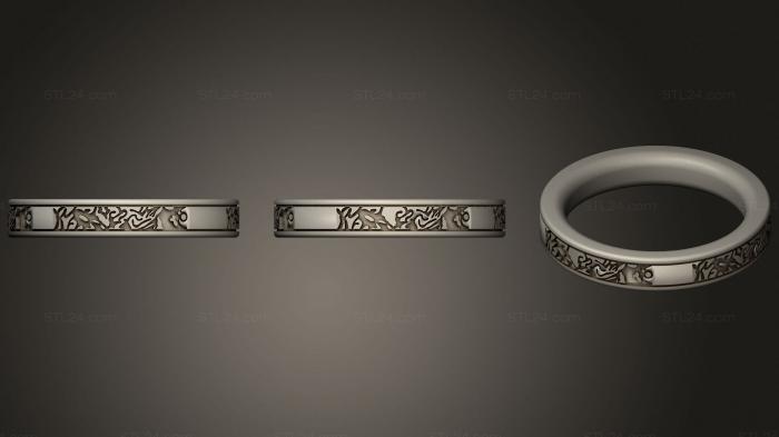 Jewelry rings (Shang Chi Bangle V2, JVLRP_1017) 3D models for cnc