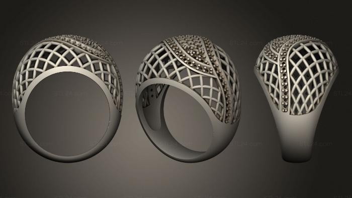 Jewelry rings (Shinka fin, JVLRP_1018) 3D models for cnc
