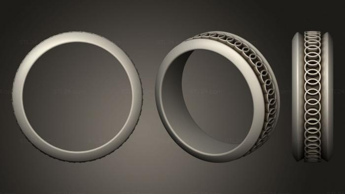 Ювелирные перстни и кольца (Альянс (1), JVLRP_1033) 3D модель для ЧПУ станка