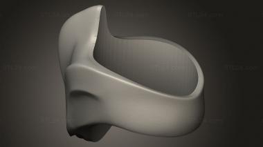 Jewelry rings (Aneis Ring shlem, JVLRP_1052) 3D models for cnc