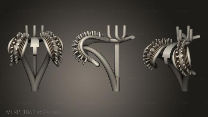 Jewelry rings (Aneis sergi levaya, JVLRP_1061) 3D models for cnc