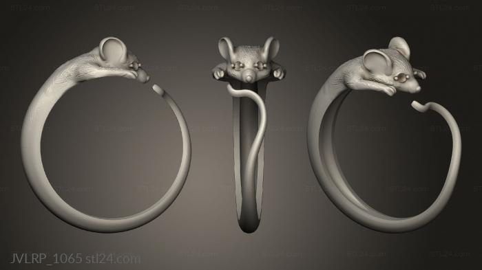 Jewelry rings (Ring mysh, JVLRP_1065) 3D models for cnc