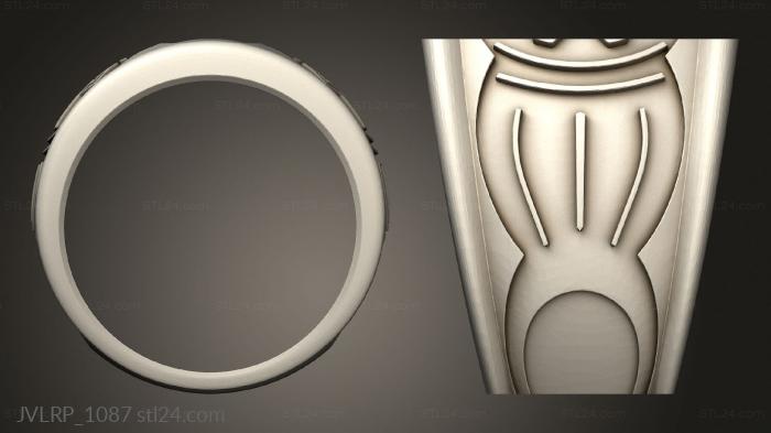 Jewelry rings (Rings Power, JVLRP_1087) 3D models for cnc