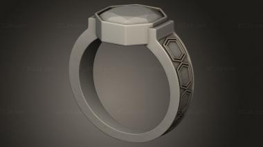 Jewelry rings (The Rings Power Dwarven Ring, JVLRP_1104) 3D models for cnc