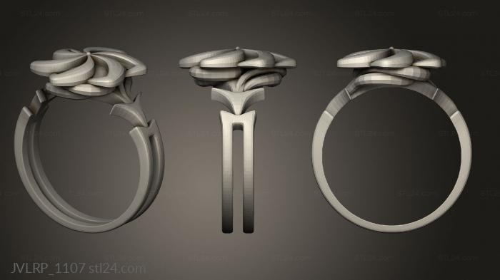 Jewelry rings (The Rings Power Nenya, JVLRP_1107) 3D models for cnc