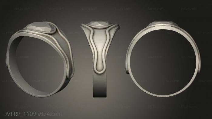 Jewelry rings (The Rings Power Vilya, JVLRP_1109) 3D models for cnc