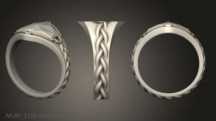 Jewelry rings (Rings Power, JVLRP_1128) 3D models for cnc