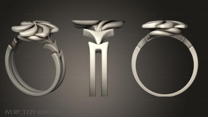 Jewelry rings (Rings Power, JVLRP_1129) 3D models for cnc