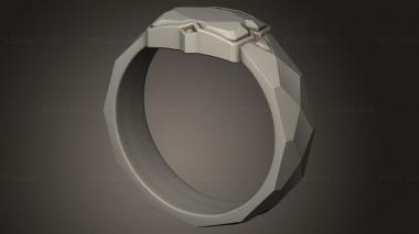 Jewelry rings (The Rings Power Dwarven Ring, JVLRP_1141) 3D models for cnc