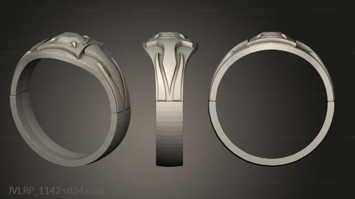 Jewelry rings (The Rings Power Nazgul Ring, JVLRP_1142) 3D models for cnc