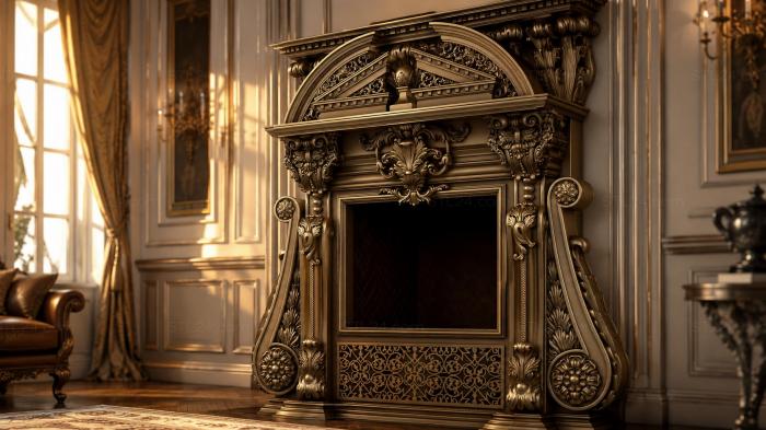 Fireplaces (KM_0169) 3D models for cnc