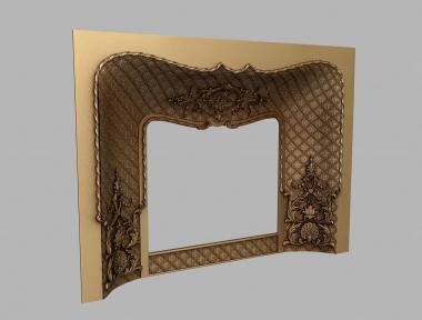 Fireplaces (Fireplace framing, KM_0267) 3D models for cnc