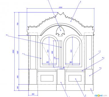 Icon case (Kiot Arkhipovka, KT_0122) 3D models for cnc