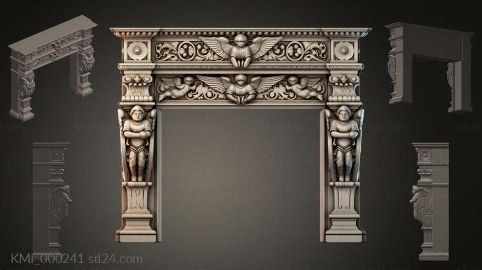 Камины разные (KMI_000241) 3D модель для ЧПУ станка