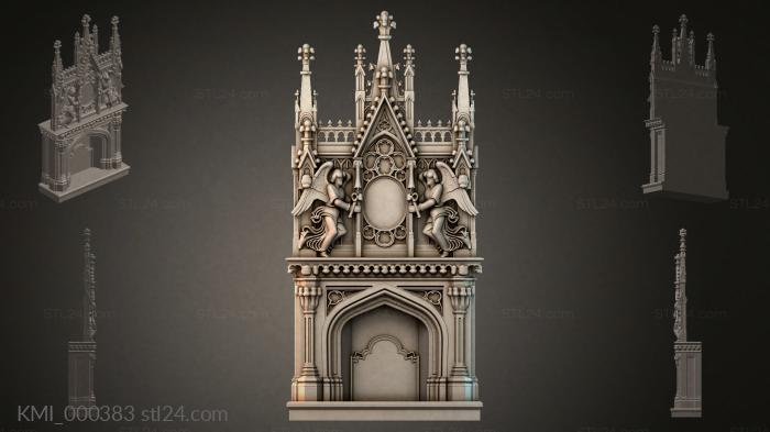 Камины разные (KMI_000383) 3D модель для ЧПУ станка