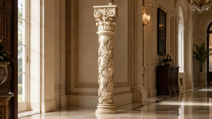 Columns (KL_0067) 3D models for cnc