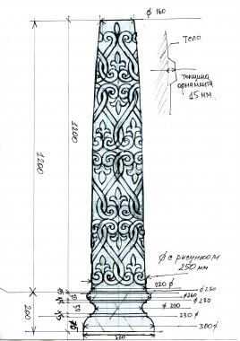 Columns (Column, KL_0097) 3D models for cnc