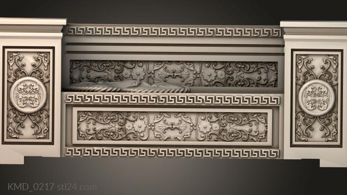Chests of drawers (KMD_0217) 3D models for cnc