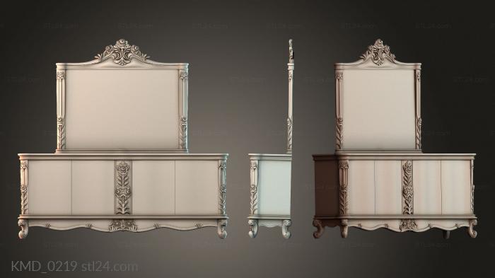 Chests of drawers (KMD_0219) 3D models for cnc