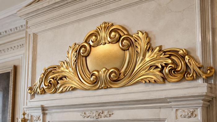 Crown (Fern and medallion-1, KOR_0037-1) 3D models for cnc