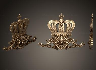 Crown (Canopy holder crown version3, KOR_0334) 3D models for cnc