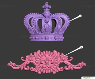 Crown (Canopy Holder Crown, KOR_0335) 3D models for cnc