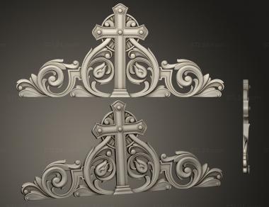 Crown (Crown with cross, KOR_0337) 3D models for cnc