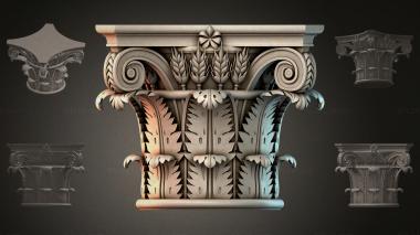 Different capitals KPI_001185 3d model