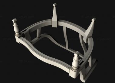 Armchairs (Crapaude 2 chair, KRL_0181) 3D models for cnc