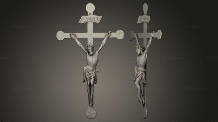 Crosses (Crucifix Of The Koeru Church, KRS_0158) 3D models for cnc