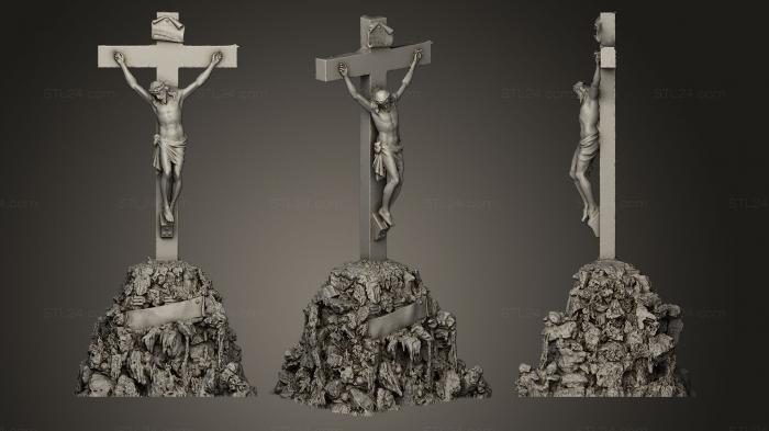 Кресты и распятия (Мавзолей Сальвадора Домнеха Гинера Алькоя, KRS_0187) 3D модель для ЧПУ станка