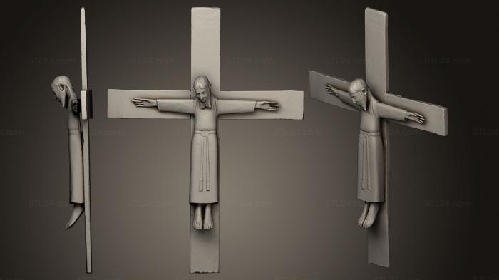 Crosses (Crist Majestat de Santa Maria de Llu, KRS_0201) 3D models for cnc