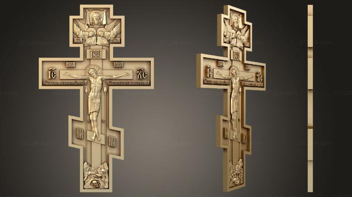 Кресты и распятия (, KRS_0239) 3D модель для ЧПУ станка