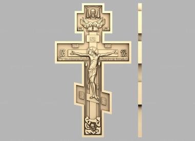 Crosses (Large crucifix on the grave, KRS_0243) 3D models for cnc