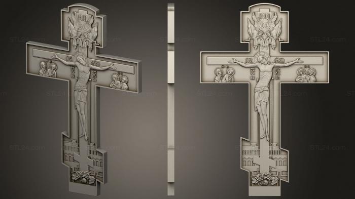 Кресты и распятия (Версия KRS 0144, KRS_0286) 3D модель для ЧПУ станка