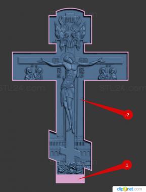 Crosses (KRS version 0144, KRS_0286) 3D models for cnc