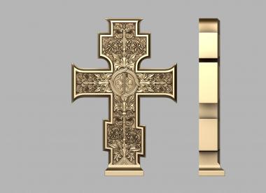 Crosses (Openwork large cross on the monument, KRS_0301) 3D models for cnc