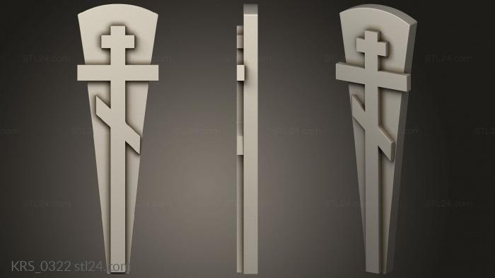 Crosses (Cross, KRS_0322) 3D models for cnc