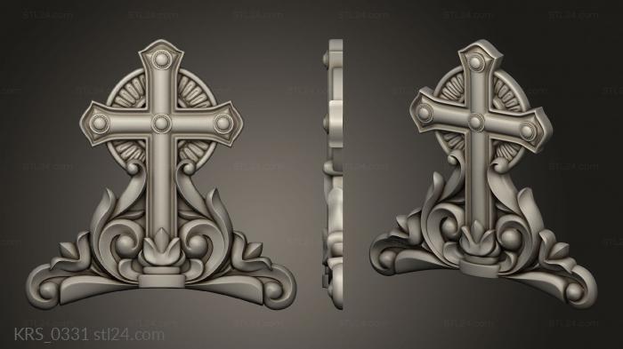 Crosses (The Angel and the Cross, KRS_0331) 3D models for cnc