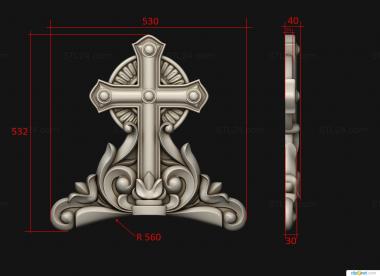 Crosses (The Angel and the Cross, KRS_0331) 3D models for cnc