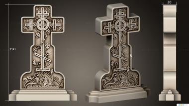 Crosses (Cross with grapevineversion1, KRS_0333) 3D models for cnc