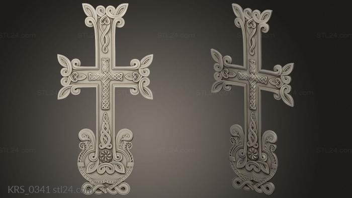 Crosses (New version of the KRS0035, KRS_0341) 3D models for cnc