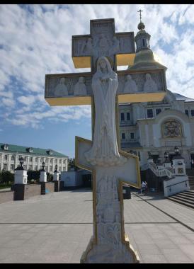 Crosses (The Crucifixion with the Virgin Mary in Diveyevo, KRS_0345) 3D models for cnc