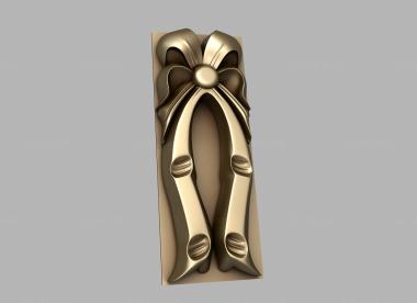 Corbels (Bracket with bow, KR_0746) 3D models for cnc