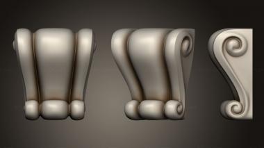 Corbels (The keystone, KR_0768) 3D models for cnc