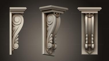 Corbels (Bracket, KR_0769) 3D models for cnc